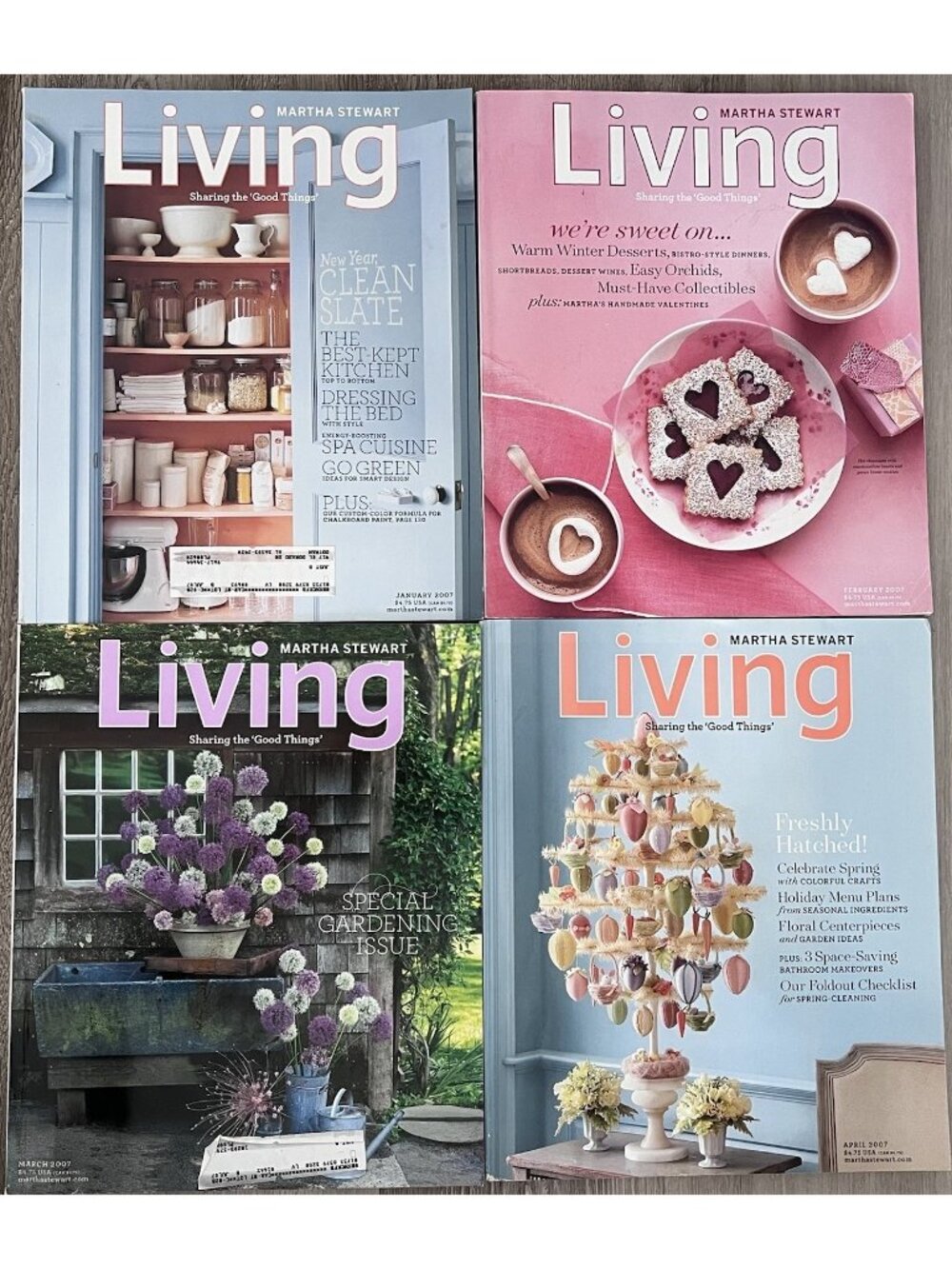2007 Martha Stewart Living Magazines 10 issues 8 W/recipe cards - Nov Dec - Picture 2 of 8